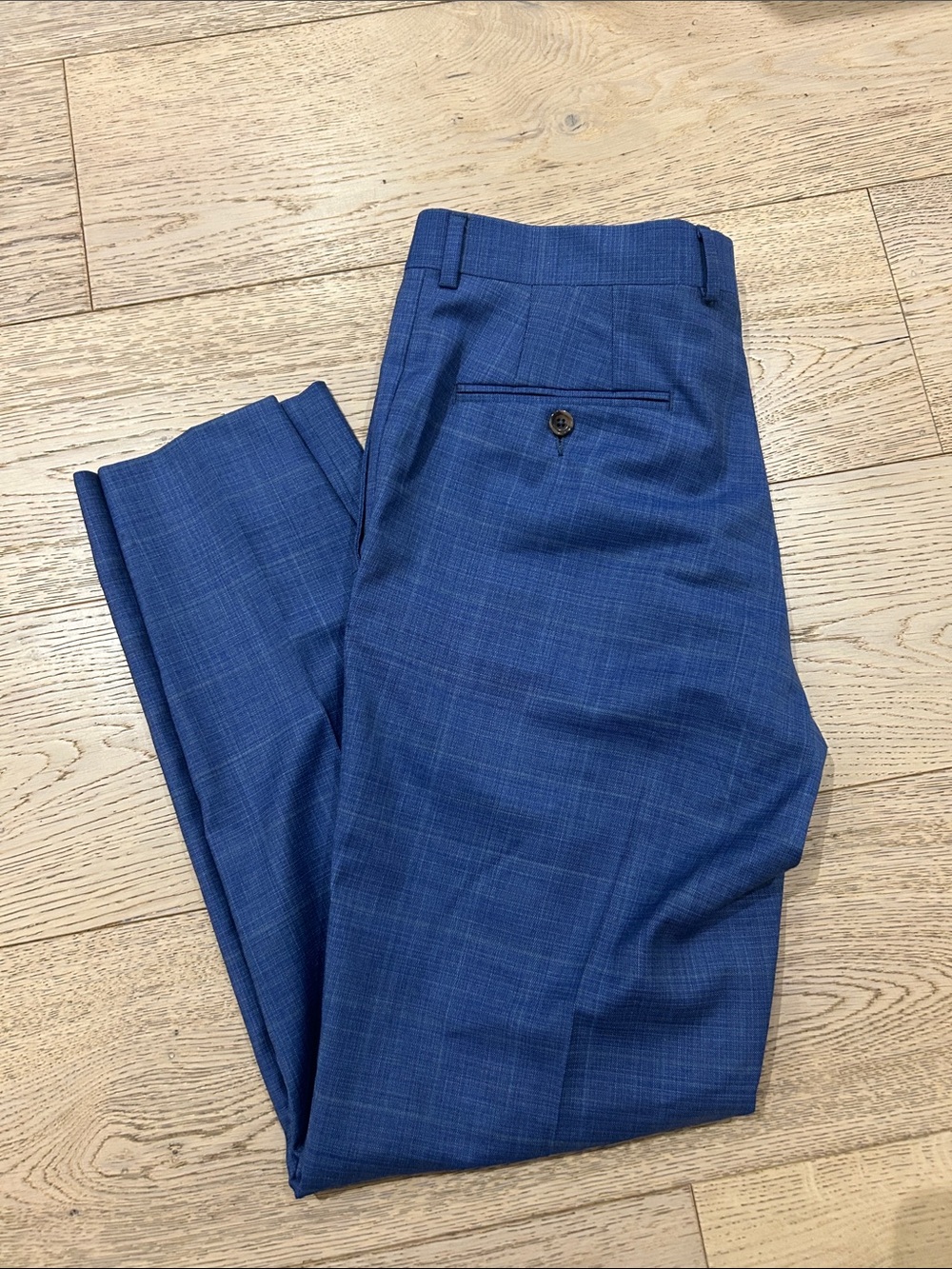 Men's Dress Pants - Blue Classic Fit